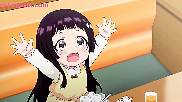 Hentai Redhead Gives Blowjob And Having Sex