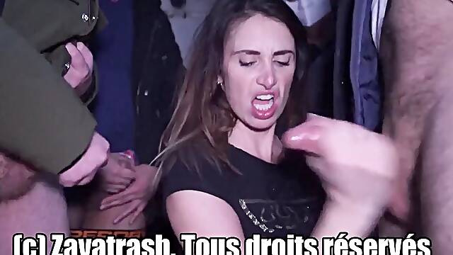 French, Group, Public, Outdoor