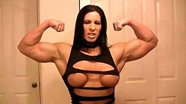 Angela Salvagno - Not Your Mistress: Solo, Striptease Muscle Fetish Porn