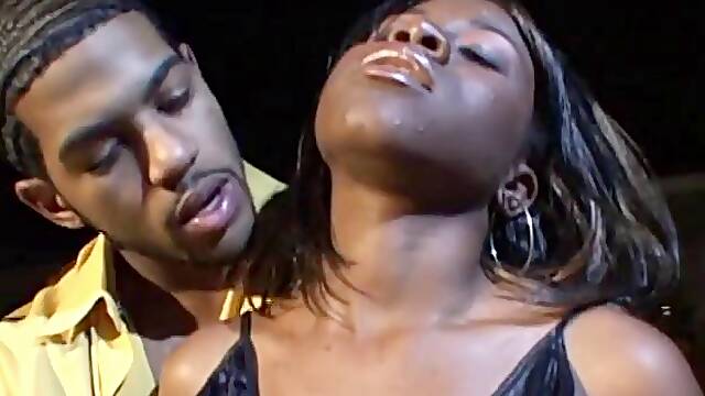 Ebony, Anal, Big Cock