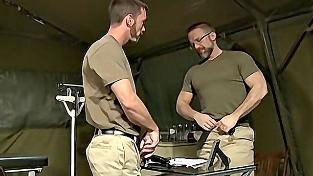 Taking Lots Of Military Cock - Dirk Caber, Joe Parker