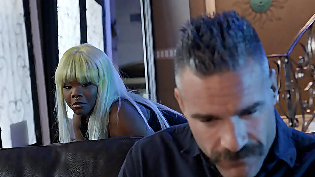 Bbw Ebony Claudia Obey Raw Fucked By White Stud