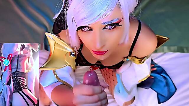 Cosplay Cutie In Lingerie Feeds Her Hunger For Cock In Pov