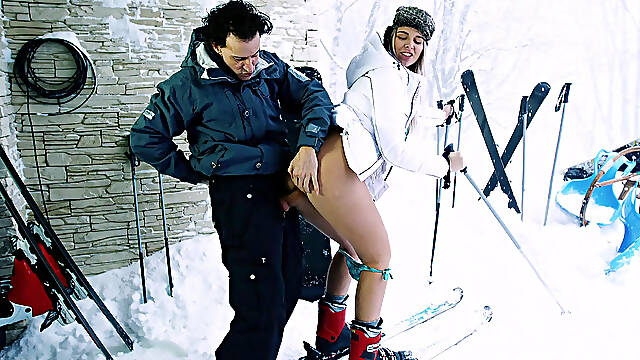 Russian Teen Nikki Dream Being On The Skies Getting Dogged