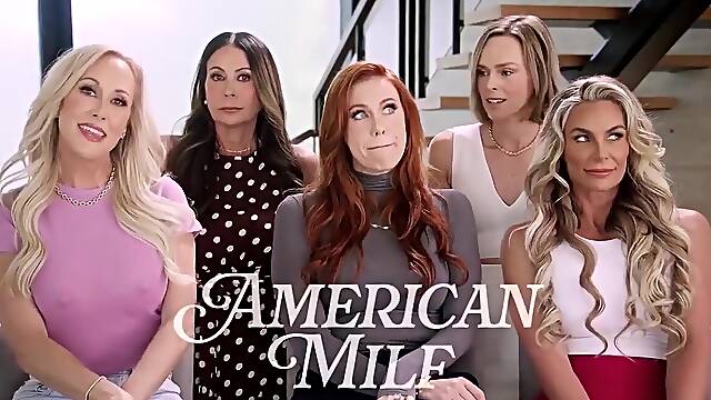 Group, Blonde, Anal, Milf