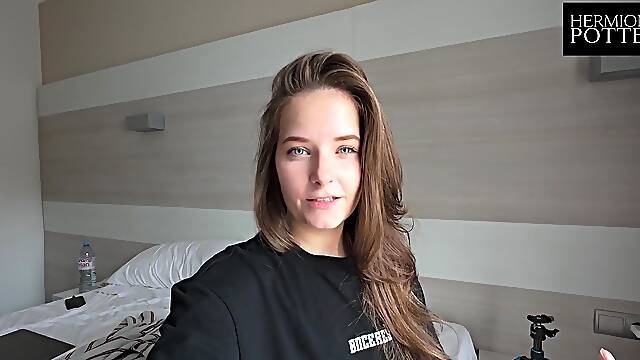 He Fucks Me In El Arenal, Mallorca. The Chambermaid Disturbs Us, But He Continues To Fuck Me. Vlog