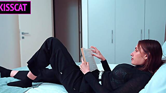 Please, Dont Cum Inside Stepmom! Stepson Came To Stepmothers While Stepfather At The Shower