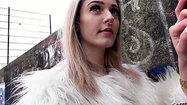 German Scout - Skinny German Becky California First Time Porn Casting At Pick Up In Berlin