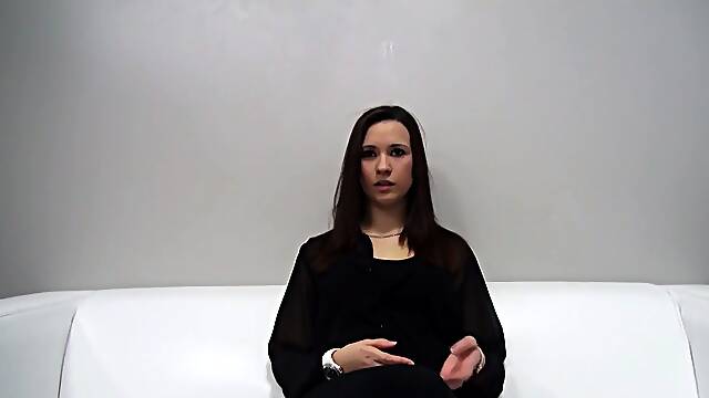 Amateur Monika Gets Banged At The Casting