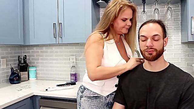 Gilf Hottie Micky Lynn Tit Fucks And Gets Pussy Banged Raw