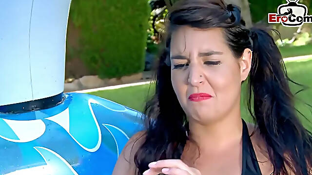 Spanish Chubby Teen 18+ Anal Outdoor