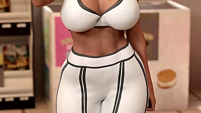 Milfylicious #10 By Maximus - Blonde Slut Gets Fucked In The Bathroom, Two Sexy Milfs