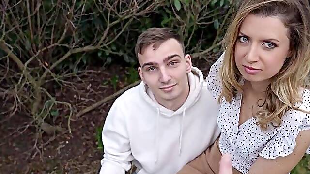 Shy Blonde Turns Out To Be A Twisted Cuckoldress