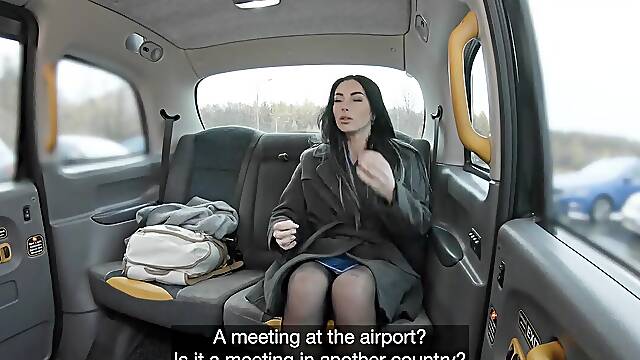 Making Friends With A Cab Driver Leads To A Hot Fucking