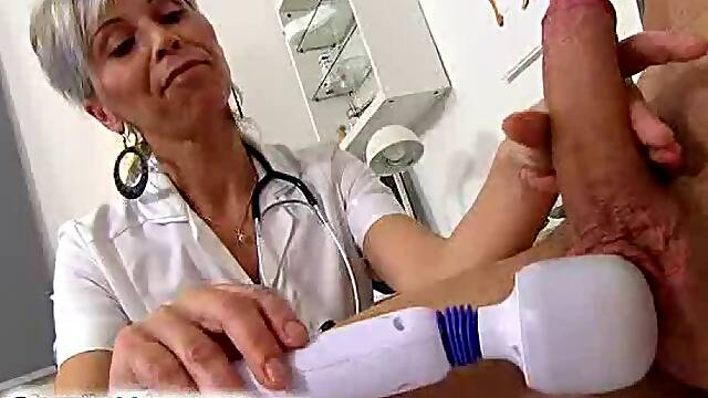 High Heels Hot Legs Milf Doctor Beate Healthy Medical Handjob. Hot Czech Milf Beate Got Hot Legs...