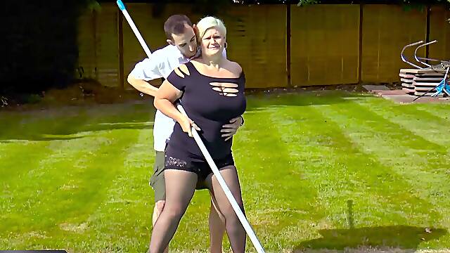 Agedlove Lacey Starr Fucking Lboy Hardcore, Older Chubby Blonde Which Loves Sex With Cutie Fucks Lbo