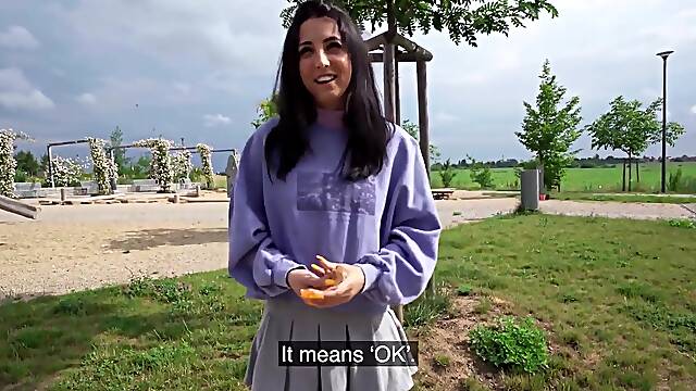 Victoria Nyx - Italian Stunner Has A Tight Pussy