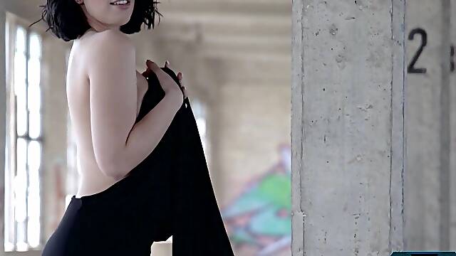 Curvy German Milf Marisa Ehret Solo Softcore Striptease Video