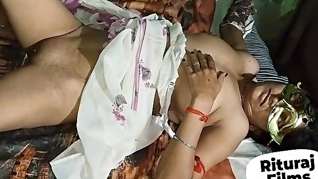 Indian New Step Mom Hardcore Fuck And Dirty Talk With Her Stepson