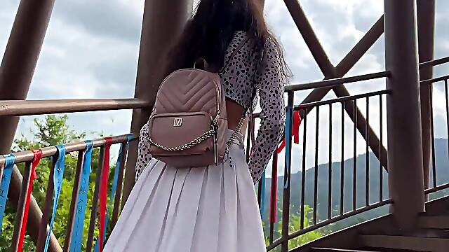 Public Penis Flash - I Pull Out Shaft In Bus Full Of People And Stranger Makes Me Cum With Her Hand