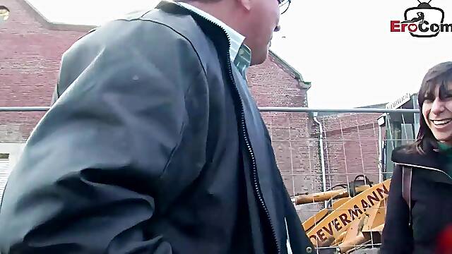 German Turkish Young Woman Bitch Persuaded To Have Sex