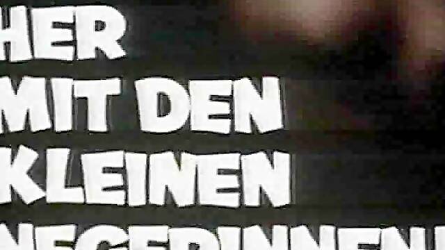 Vintage 70S German - Her Mit Den Kleinen Negerinnen - Cc79