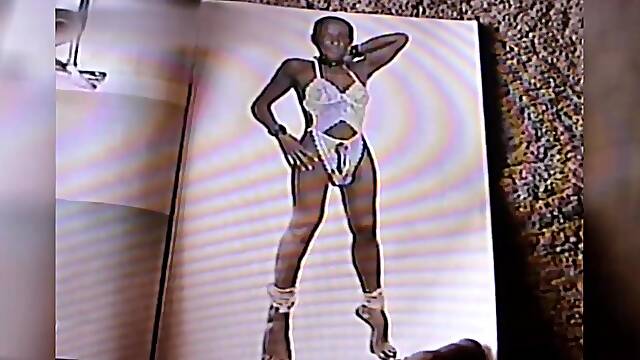 Retro Vintage Movie Photo Montage Naked