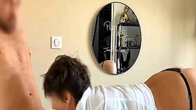 Homemade, Brunette, Amateur, Blowjob