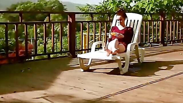 Hot, Russian Babe With Red Hair, Irina Grega Is Making Love With A Handsome, Korean Guy