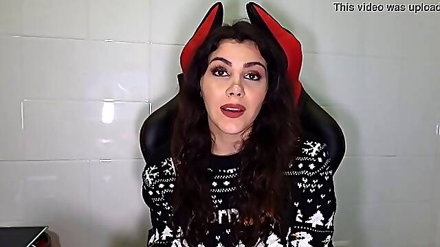 Italian Brunette Pornstar Is Often Having Live Chats With Her Fans And Doing Naughty Stuff For Them