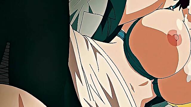 Red-Haired Sensei With Big Tits Loves The Paizuris