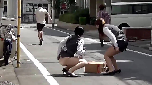 Groped, Voyeur, Uniform, Panties