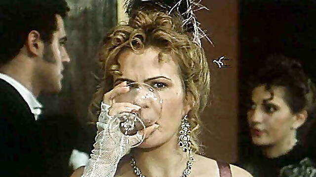 German Amateur Rebecca Takes Two Big Cocks In Her Mouth And Ass