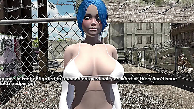 Futanari Lesbo Hentai Game: Bitch Land #2 Tutorial