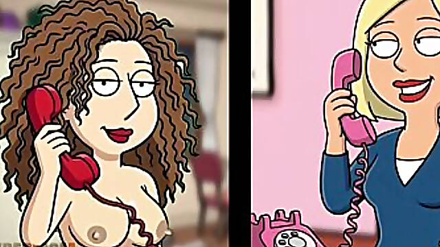 Cartoon, 3D, Housewife, Car