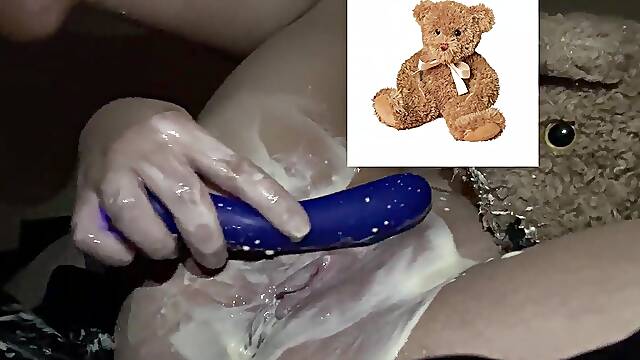 My Kinky Teen Arab Girl Mastubates With Vibrator & My Cum All Over Her Curvy Body-Amateur Arabian Sn
