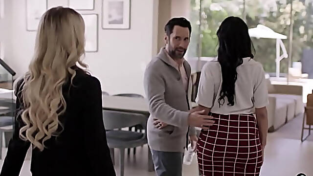 Milf Realtor Seduced The Husband While His Exotic Latin Wife Was In The Other Room