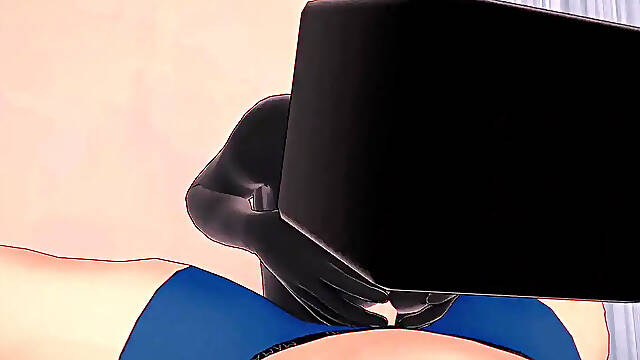 Spandex, Mask, Granny, Big Cock
