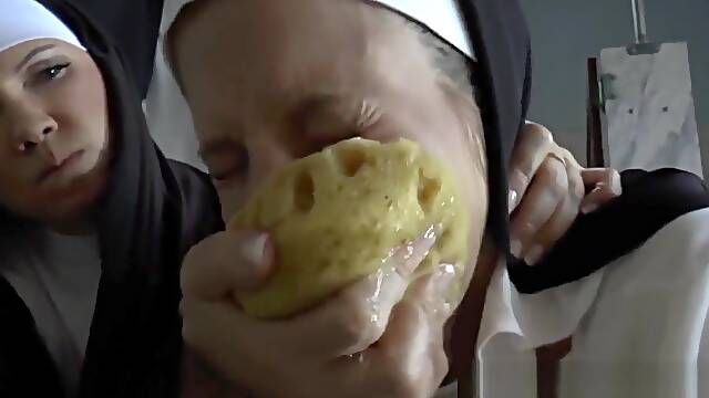 Nun, Fisting, Deepthroat, Toys