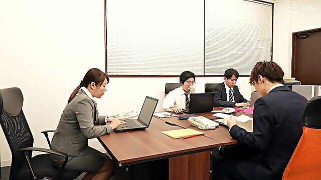 Mesu-97 Aunt Female Boss And Overtime Sex Creampie Offi