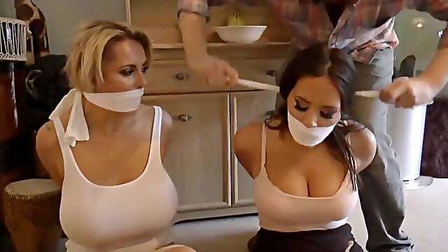 Two Girls Bound And Gagged