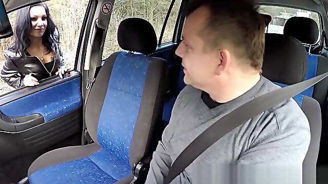 Prostitute, Car, Czech, Public