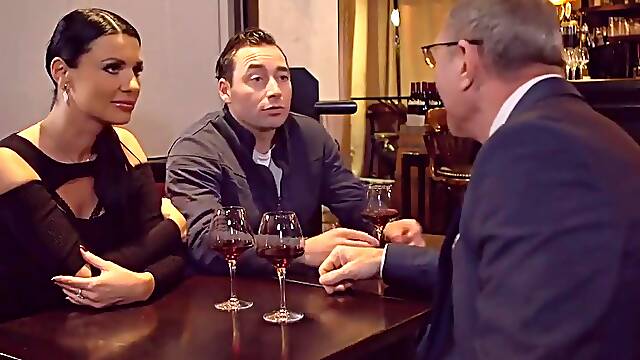 French, Threesome, Milf, Brunette