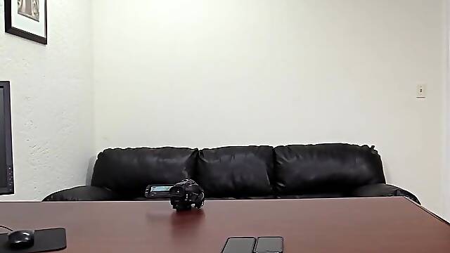 Astonishing Adult Scene Blonde Unique With Backroom Casting Couch