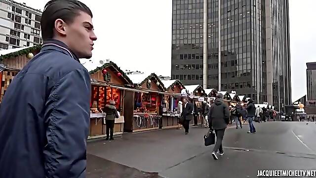 French Sknny Wench Hot Gangbang Sex Clip