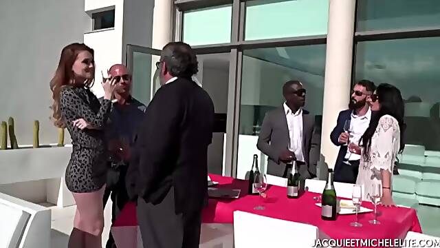 Les Retrouvailles - Jacquie &Amp;Amp; Michel Selection Elite With Misha Cross, Anna Polina And Rose 