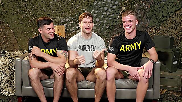 Activeduty - Booty Packing Soldiers Hardcore Railed By Big Cock Hunk