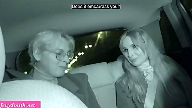 Groped, Taxi, Russian, Public