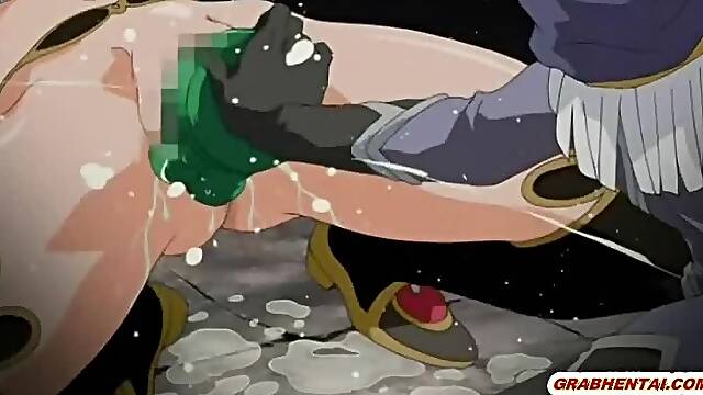 Bigboobs Hentai Gets Tentacle Worms Hard Drill All Holes