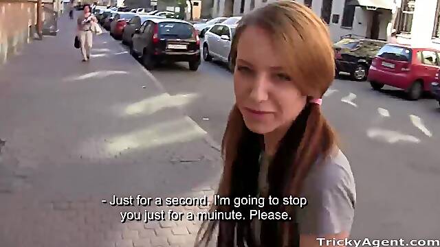 Casting, Skinny, Redhead, 18